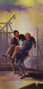 Francisco Jose de Goya The Injured Mason France oil painting artist